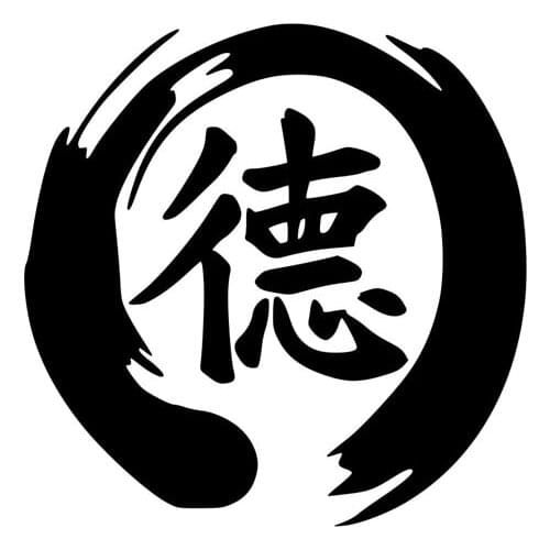 Creative Chinese Characters Virtue Fun Car Sticker PVC Personality Fashion Body Window Exquisite Waterproof Decal Decorate