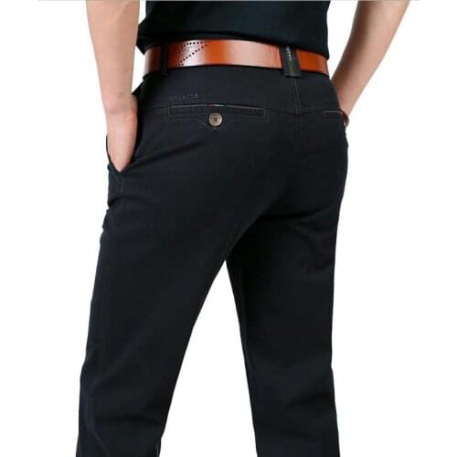 Casual Suit Men Long Pants Outerwear Cotton Popular Autumn And Spring Full length Lot Of Colors New Fashion Size 31-38 40 42 44