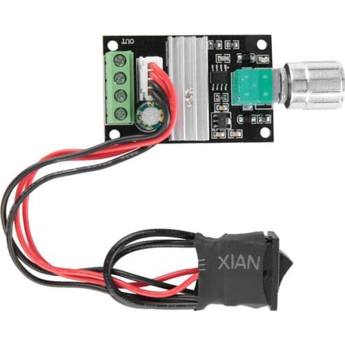 Motor Speed Regulator DC 6 TO 28V 3A PWM DC Regulator Speed Electric Motor Controller with Switch Function Motor Regulator