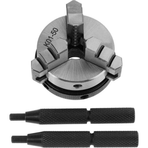 Woodworking Hand Chuck Rod Self Centering Chuck Tool W/Threaded Screw