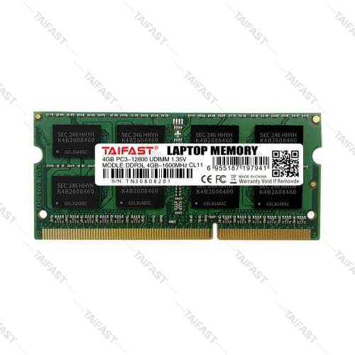 Taifast DDR3 Laptop 2GB 4GB 8GB 16GB 1333MHz 1600MHz SODIMM RAM Notebook Memory Laptop accepted wholesale Computer RAM Memory