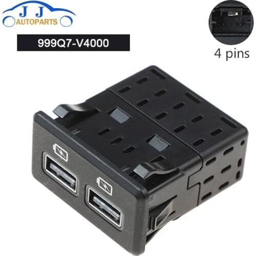 999Q7-V4000 999Q7V4000 Rear Seat USB Charge Port Kit For Nissan New T99Q7-6LB0A 795405052 T99Q7-6MA0A 795405053