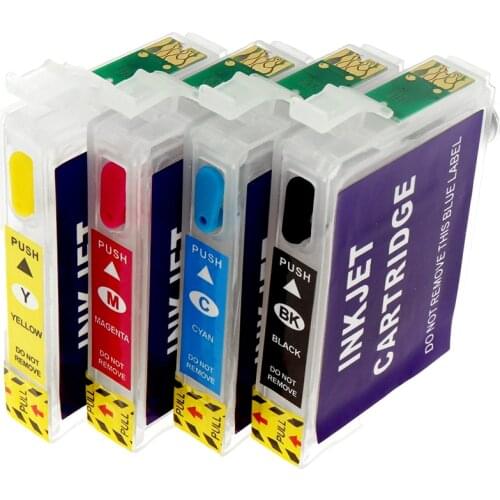 For Epson T1621-T1624 T1631-T1634 Refillable Ink Cartridge For Epson WF2010W 2510WF 2520NF 2530WF with ARC ships