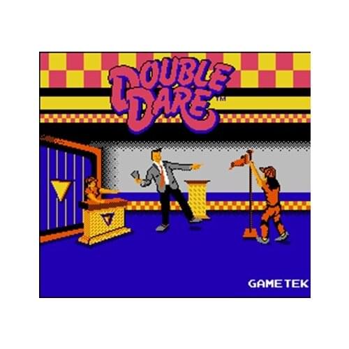 Double Dare 60 Pin 8 Bit Video Game Card Drop Shipping
