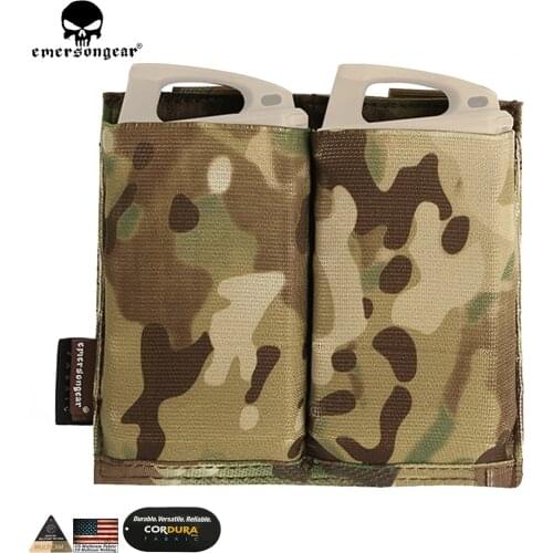 EMERSONGEAR 5.56 Double M4 Pouch Airsoft Magazine Pouch Molle Mag Pouch Combat multicam Hunting Accessories EM2387