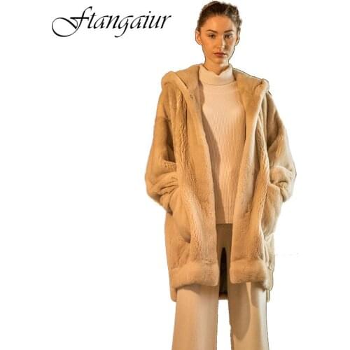 Женские куртки с капюшоном Ftangaiur China At AliExpress