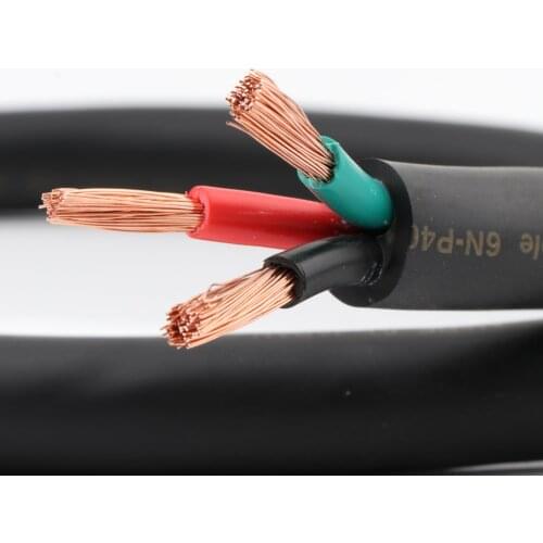 Acrolink 6N-P4030 Fine OFC Power Cable (Per 1.0m) for DIY audio cables