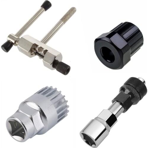 Multifunction Bicycle Repair Tool Kits Chain Cutter Bottom Bracket Remover Freewheel Crank Puller MTB Removal Tools RR7262