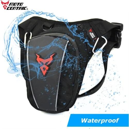 MOTOCENTRIC Motorcycle Bag Leg Fanny Pack Waterproof Motocross Drop Leg Bag Riding Cell Phone Case Purse Belt Leg Bag