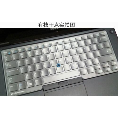Laptop Clear TPU Keyboard Protector Cover Guard for Dell Latitude 7480 7490 E5450 E5470 E7470 E5480 E5490 E5491 with Pointing