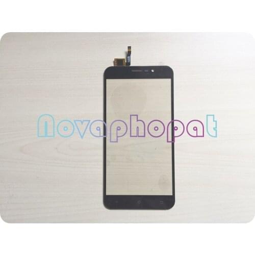 Novaphopat Black Touch Screen Digitizer Glass For Cubot Note S Digitizer Sensor Screen Replacement + Tracking