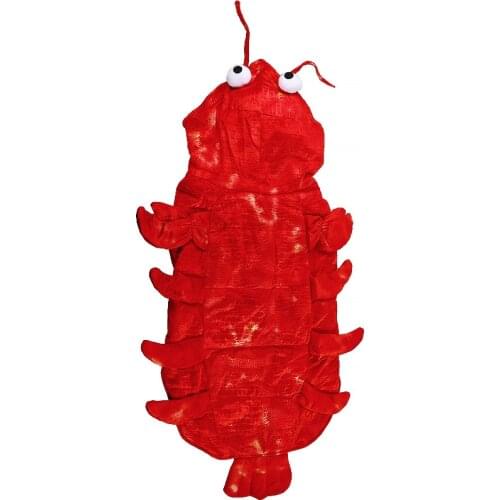 Dog Clothes Autumn and Winter Pet Small and Medium-Sized Dogs Teddy Bichon Pomeranian Red Lobster Cat Big Dog Pet Costume