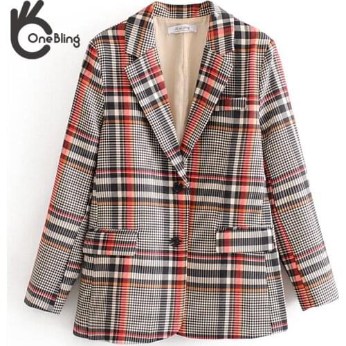 ONEBLING Women's Long Blazers