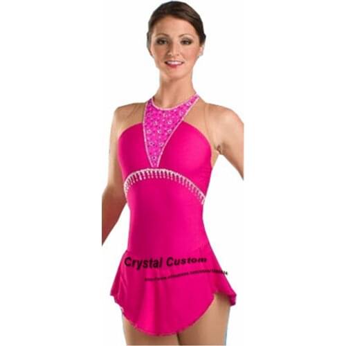 Custom Girls Figure Skating Dress New Brand Vogue Figure Skating Competition Dress Kids DR3254