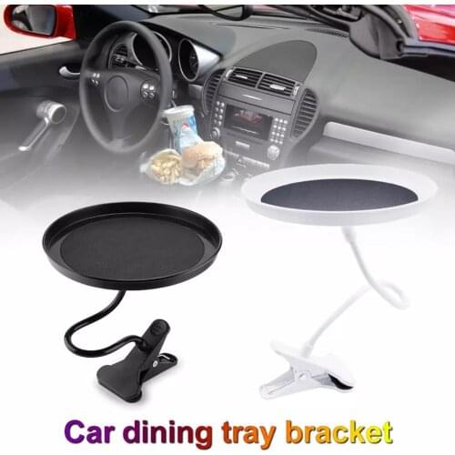 Adjustable Car Cup Holder Coffee Bottle Organizer Accessories Food Tray Automobiles Table for Burger Fries Car Table Tray Tools