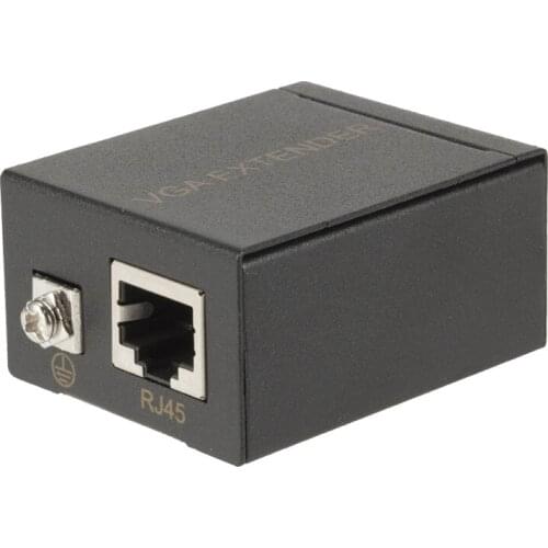 Network Cable RJ45 to VGA Extender 60M VGA to Network Signal Amplifier Cable Transmitter Ethernet Wall Plate Adapters
