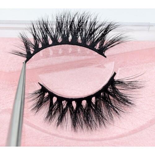 Visofree Mink Lashes 3D Mink False Eyelashes Long Lasting Lashes Natural Mink Eyelashes cruelty free lashes M11