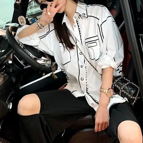 YIDILAMA Women's Oversized Shirts