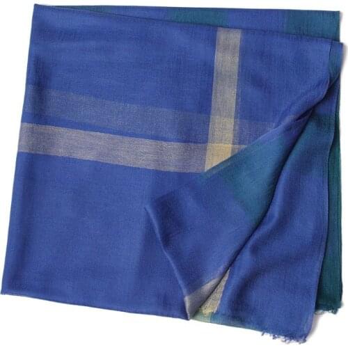 Super large size silk cashmere womens fashion boutique thin scarf shawl pashmina 75x260cm