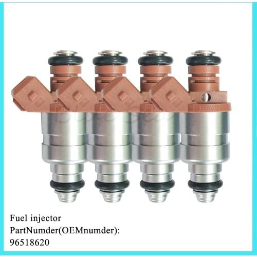 4PC 96518620 is suitable For Chevrolet Daewoo Matiz 0.8 1.0 injector