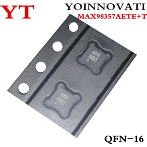 5pcs/lot MAX98357AETE+T MAX98357AETE MAX98357 98357 AKK AUDIO AMP CLASS D IC Best quality