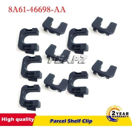 8A61-4669 10 set 8-AA 8A6146698AA For Ford Fiesta MK7, MK8, Focus & Mondeo rear Parcel Shelf Clip. Brand New