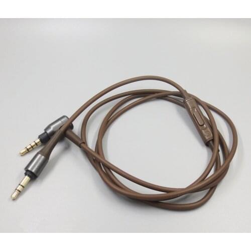 Headphone Audio Cable 3.5mm for Audio-Technica ATH-MSR7 Headset Replacement Audio Cable Cords Wire Male to Male