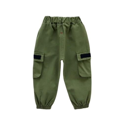 Baby Pants Spring Autumn Children Girl Clothes Boys Sports Casual Trousers Toddler Cotton Costume Infant Outfits Kids Sportswear