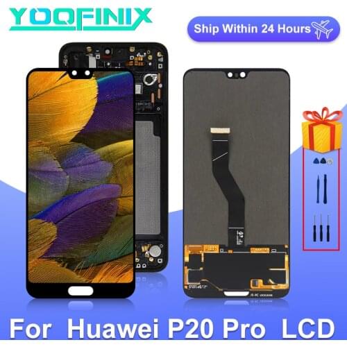 "6.1" For Huawei P20 Pro Display LCD Touch Screen Digitizer For Huawei P20 Pro LCD CLT-L09 CLT-L29 Display Replacement Parts