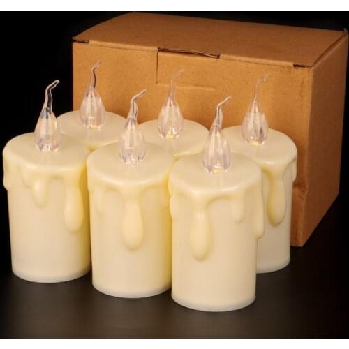 Electric LED candles, flameless, smokeless, wedding parties, restaurants