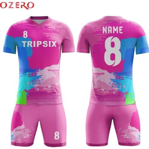 Soccer uniforms sublimation printing