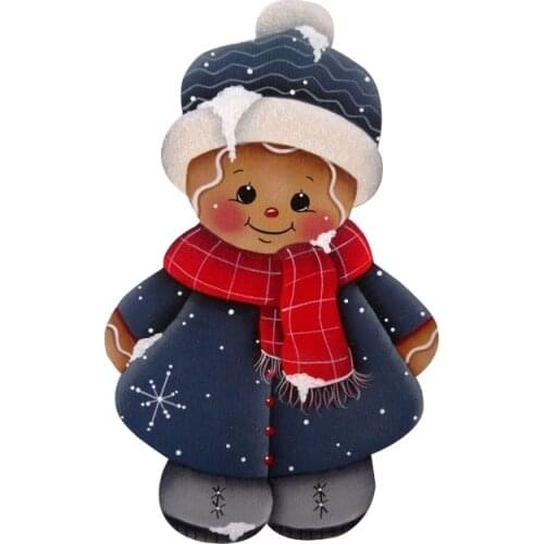 Ginger Snowman Metal Cutting Dies New 2019 Paper Card Making Stencil Scrapbooking Dies Free Shipping