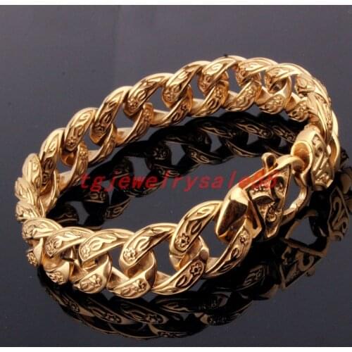 JXLEPE Golden Bracelets