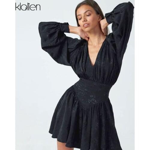 KLALIEN Fashionable Shirt Dresses