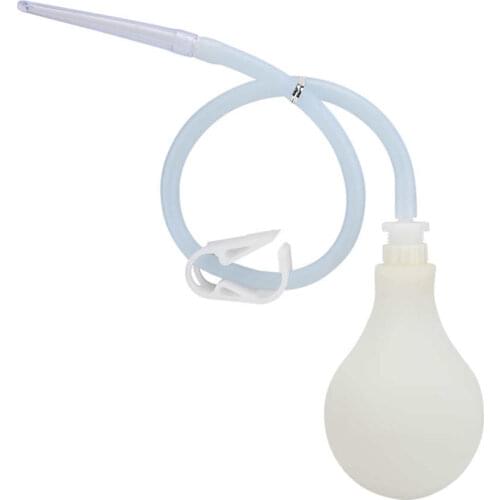 Reusable Manual Pressure Enemas Silicone Anal Cleaner Ball Soft Douche Cleaning Bulb Anal Douche Cleaning Kit for Men and Women