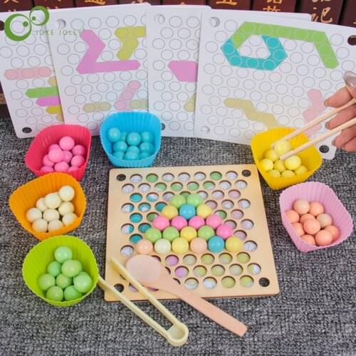 Training Toys For Children With Loneliness and Autism Eyesight Training Clip Beads to Cultivate Childrens Concentration WYW