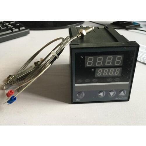 REX-C700 Dual Digital RKC display PID temperature controller REX-C700FK02-M*AN with 1M thermocouple K Relay Output 72*72mm