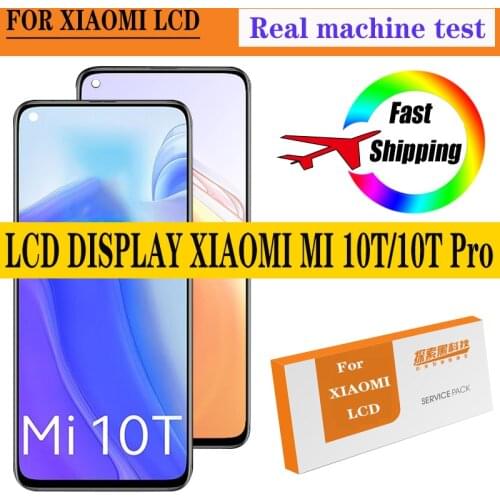 6.67'' IPS Display Replacement For Xiaomi MI 10T LCD Touch Screen Digitizer Assembly For Xiaomi MI 10T Pro LCD