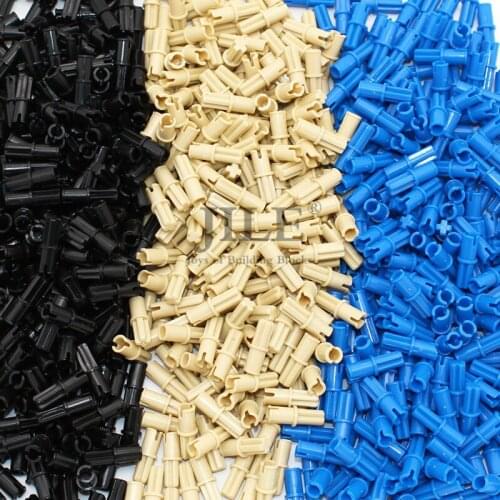 Technology Axle Pin without Friction Ridges Lengthwise 3749 Building Blocks Compatible with Accessories Mechanical Science