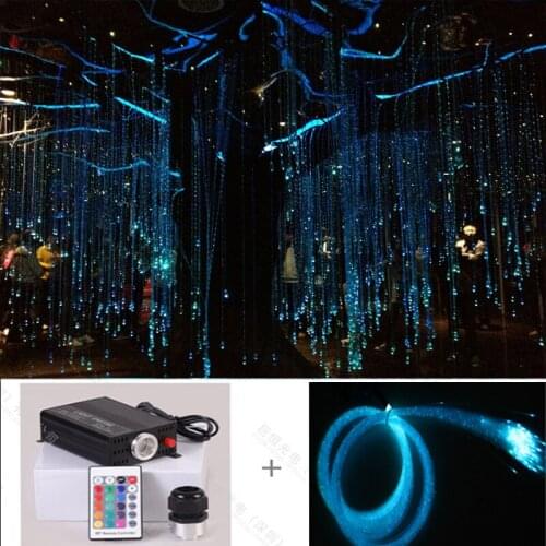Factory plastic fiber optic led lighting palm tree neon light Christmas tree light