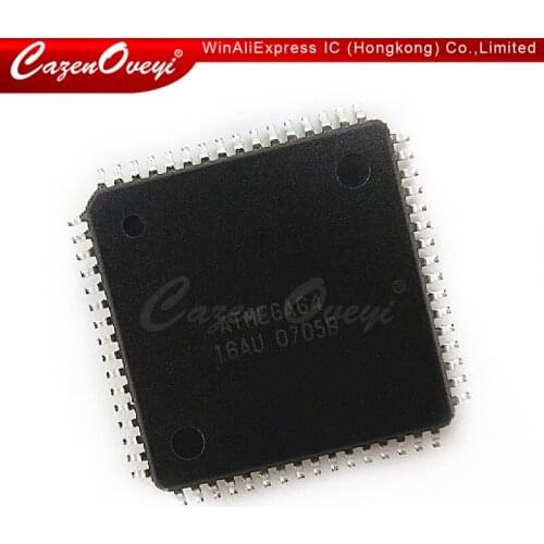 1pcs/lot ATMEGA64-16AU ATMEGA64 16AU TQFP-64 8BIT 64KB new and original In Stock