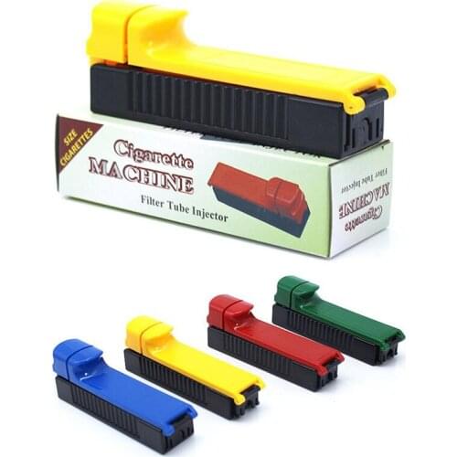 1pcs Manual Cigarette Tube Rolling Machine for 70mm Paper Rolling Tobacco Roller Maker Collocation Device Random Color