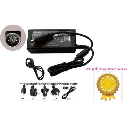 UpBright 5-Pin Mini DIN 12V 5V 2A AC / DC Adapter For FLYPOWER SPP34-12.0/5.0-2000 SPP34-12/5.0-2000 (w/ Mini 5 Prong Connector)
