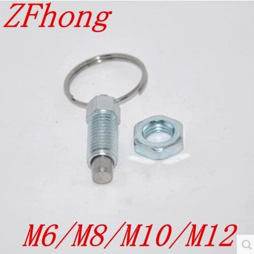 5pcs/lot M6 M8 M10 M12 steel with zinc Indexing plungers