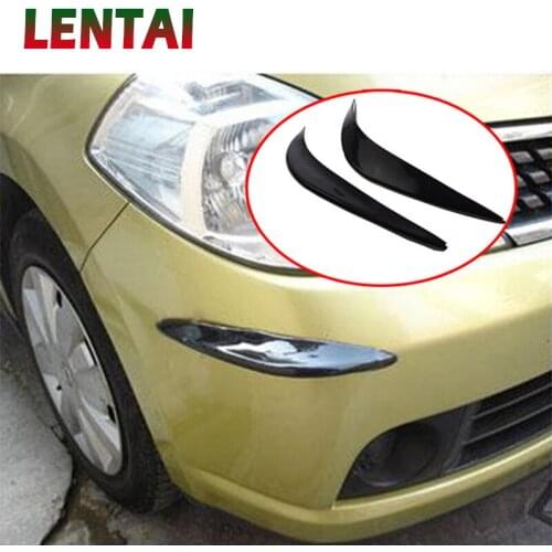 LENTAI 1Set Auto Car bumpers anti-collision strip PVC For Ford Focus 2 3 VW Passat B6 B5 B7 B8 Polo Toyota Avensis Skoda Octavia
