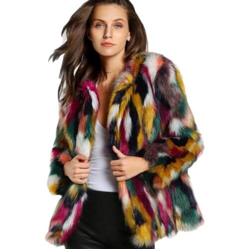 J-Bg Pink Fur Coats With Collar