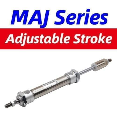MAJ32X50-25 MAJ32X75-50S MAJ32X100-75S MAJ32X150-100-S adjustable air pneumatic cylinder Double Acting Single Rod MAJ32
