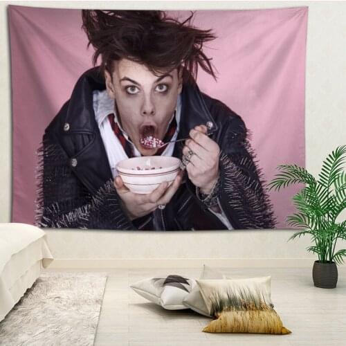 Yungblud Wall Hanging Tapestry Home Party Decorative Tapestries Photo Background Cloth Table Cloth Wall Tapestry