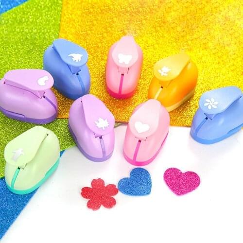 Prajna Tuba Type Embossing Paper Cutter Furador Cortador De Papel DIY Hole Punch Scrapbook Scrapbooking Puncher Picture 2.5cm