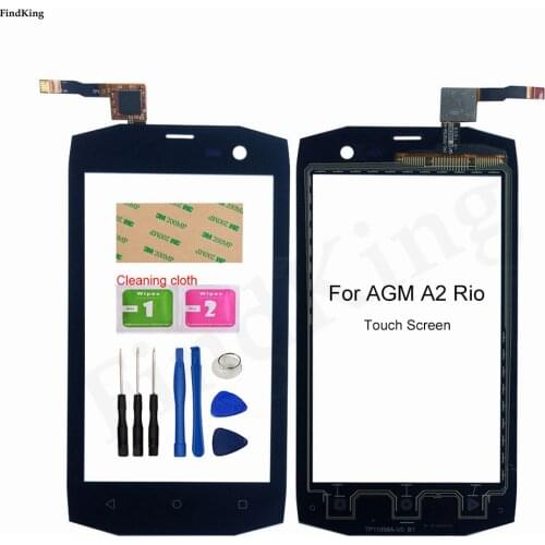 Touch Screen For AGM A2 Rio Touch Screen Digitizer Touch Panel Front Glass Panel Sensor Replacement Parts